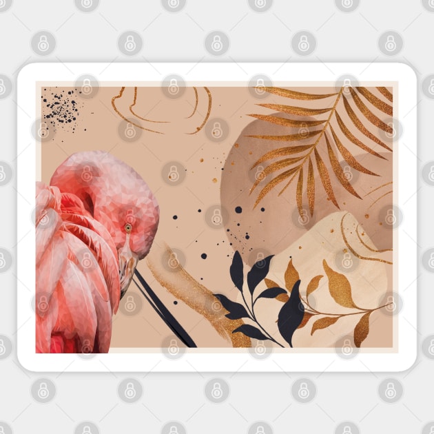 Flamingo Sticker by Renasingsasong